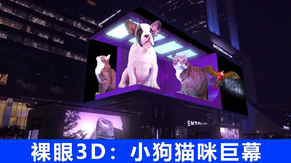 裸眼3D-小狗猫咪